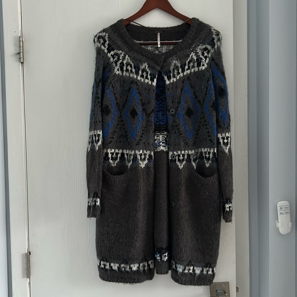 Free People cardigan. Worn handful of times
